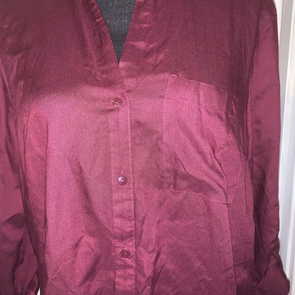 Primark Collarless Button Front Top - Picture 2 of 6